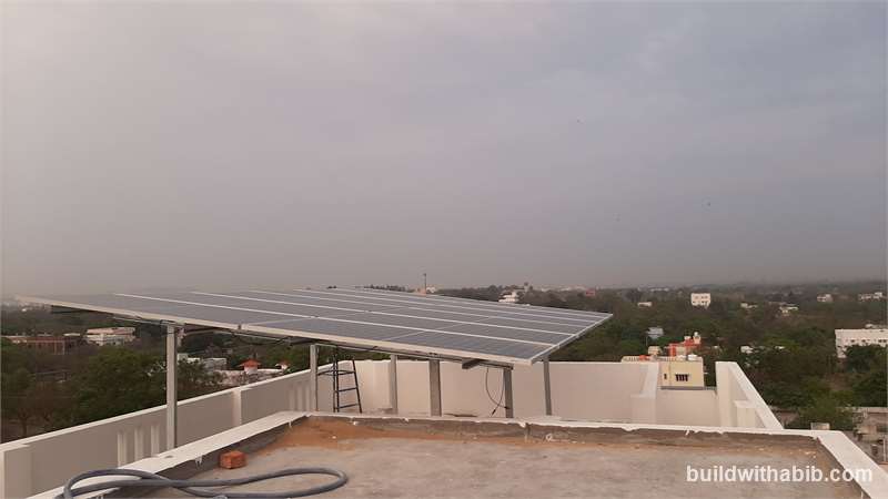 5kWp Grid-Tied Solar Power System – Ghatkesar, Hyderabad