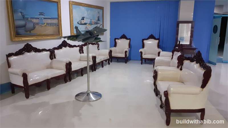 Crafted Furniture delivery at VIP lounge Sekhon