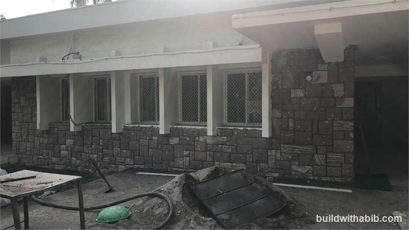 Look After Sand Blasting at VIP Residency