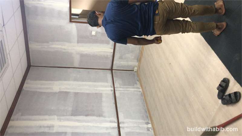 Wall Paper Work at Chauhan Lounge Sekhon